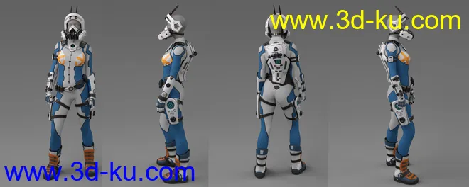 Mech Pilot for Genesis 8 Female(s)模型的图片2