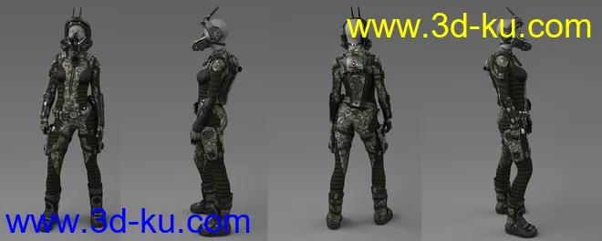 Mech Pilot for Genesis 8 Female(s)模型的图片3