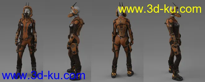 Mech Pilot for Genesis 8 Female(s)模型的图片4