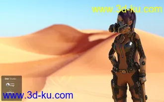 3D打印模型Mech Pilot for Genesis 8 Female(s)的图片