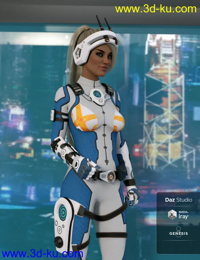 Mech Pilot for Genesis 8 Female(s)模型的图片6