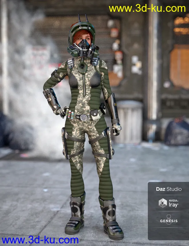 Mech Pilot for Genesis 8 Female(s)模型的图片10