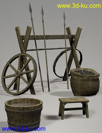 3D打印模型Medieval Blacksmith的图片