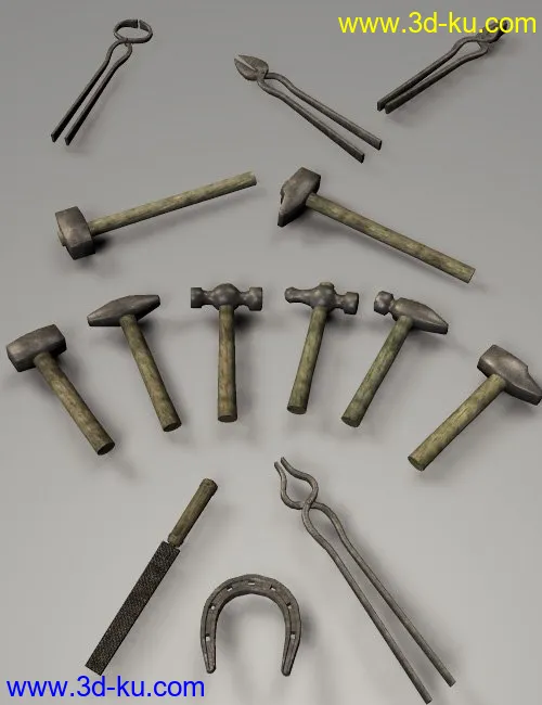 Medieval Blacksmith模型的图片3