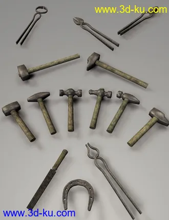 3D打印模型Medieval Blacksmith的图片