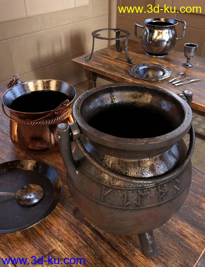 Medieval Kitchenware模型的图片5