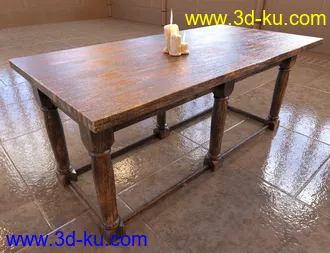 3D打印模型Medieval Kitchenware的图片