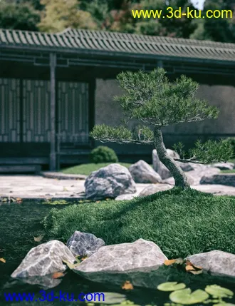 3D打印模型Meditation Gardens的图片