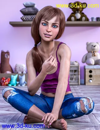 3D打印模型Mercy HD for Genesis 8 Female and Genesis 8.1 Female的图片