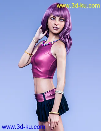 3D打印模型Mercy HD for Genesis 8 Female and Genesis 8.1 Female的图片