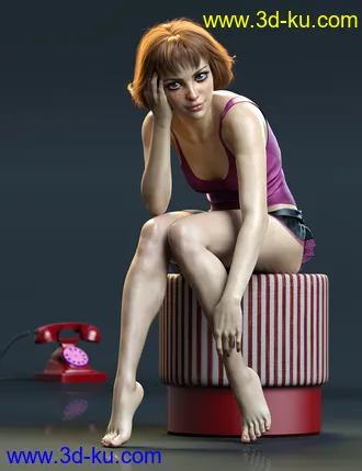 Mercy HD for Genesis 8 Female and Genesis 8.1 Female模型的图片18