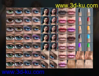 3D打印模型Mercy HD for Genesis 8 Female and Genesis 8.1 Female的图片