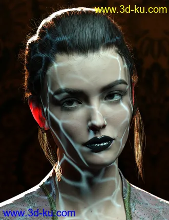 3D打印模型Metallic Gel Portrait Lighting for Iray的图片