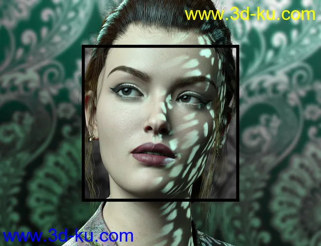 Metallic Gel Portrait Lighting for Iray模型的图片12