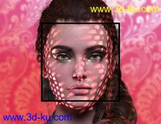 3D打印模型Metallic Gel Portrait Lighting for Iray的图片