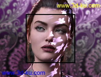 3D打印模型Metallic Gel Portrait Lighting for Iray的图片