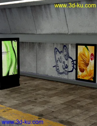 3D打印模型Metro Interior的图片