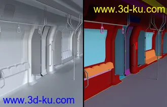 3D打印模型Metro Interior的图片