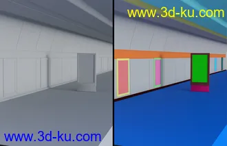 3D打印模型Metro Interior的图片