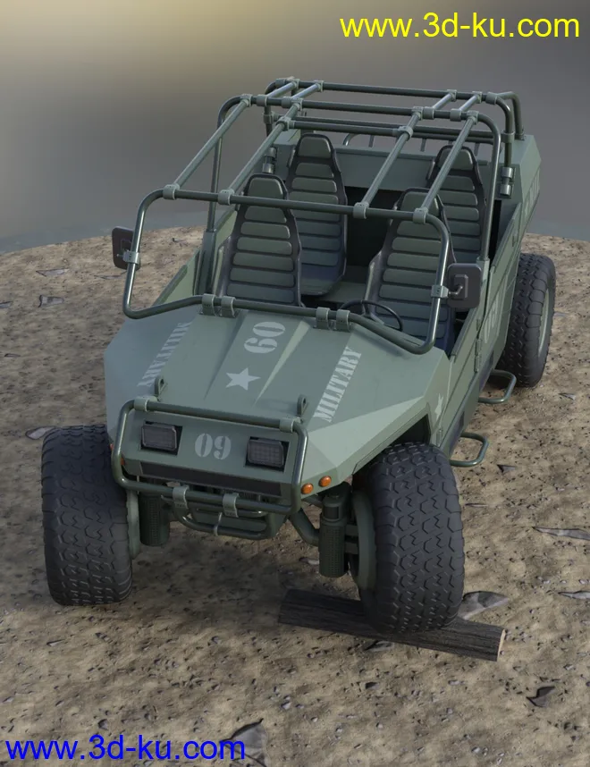 MIL ATV Vehicle模型的图片1