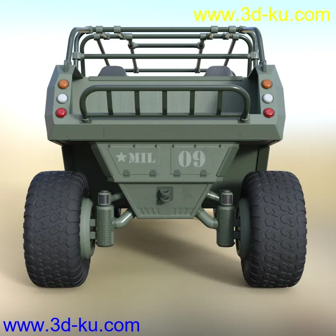 MIL ATV Vehicle模型的图片7