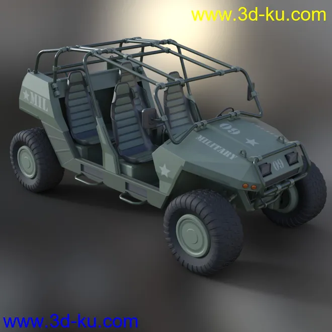 MIL ATV Vehicle模型的图片9