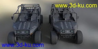 3D打印模型MIL ATV Vehicle Material Pack的图片