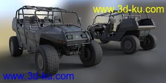 3D打印模型MIL ATV Vehicle Material Pack的图片