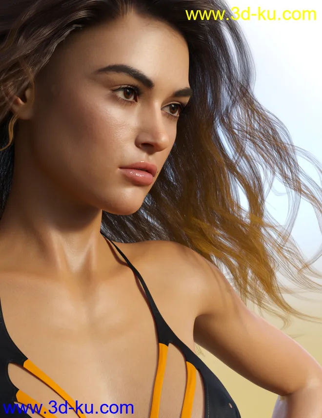 Miley HD for Genesis 8 and 8.1 Female模型的图片5