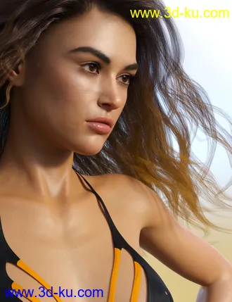 3D打印模型Miley HD for Genesis 8 and 8.1 Female的图片