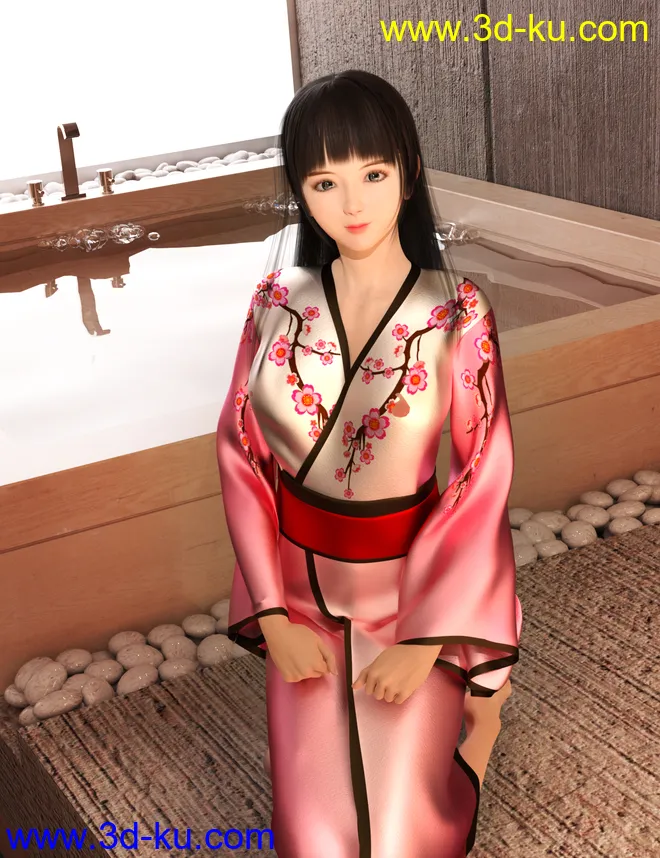 Mio Character and Mio Hair for Genesis 8 and 8.1 Females模型的图片6