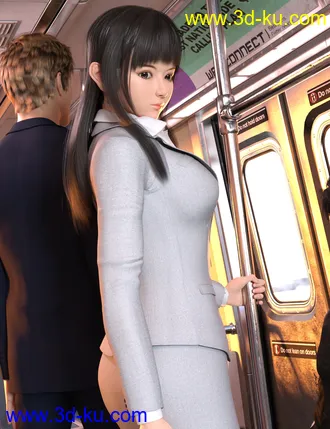 3D打印模型Mio Character and Mio Hair for Genesis 8 and 8.1 Females的图片