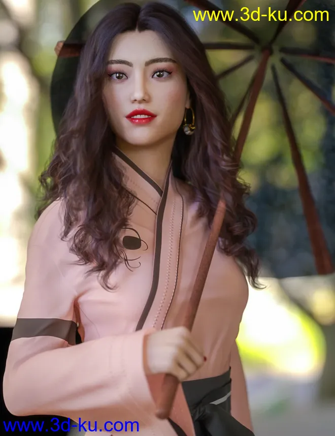 Mio HD for Genesis 8 and 8.1 Female模型的图片13