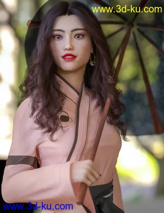 3D打印模型Mio HD for Genesis 8 and 8.1 Female的图片