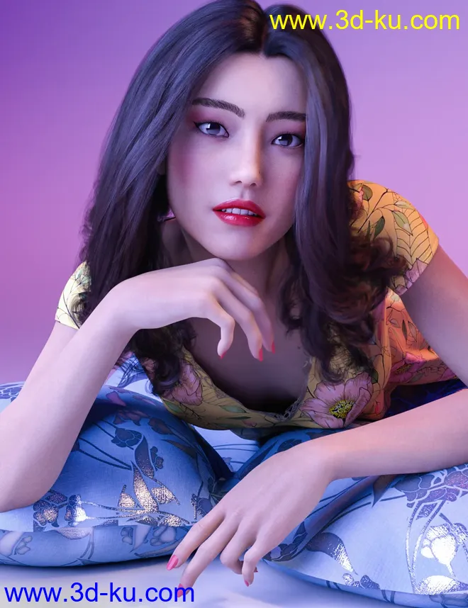 Mio HD for Genesis 8 and 8.1 Female模型的图片15