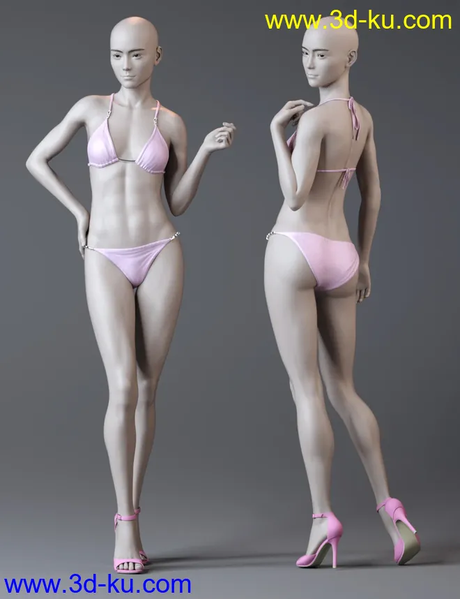 Mio HD for Genesis 8 and 8.1 Female模型的图片19