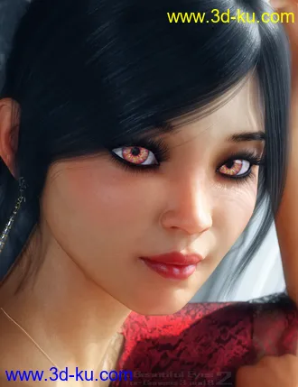 3D打印模型MMX Beautiful Eyes 2 for Genesis 3 and 8的图片