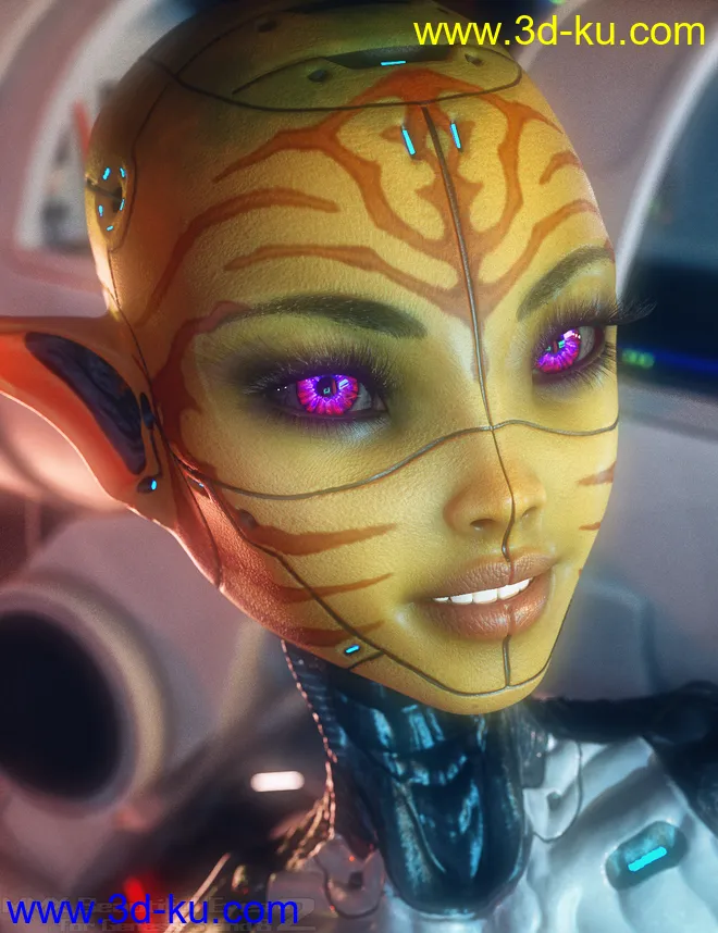 MMX Beautiful Eyes 2 for Genesis 3 and 8模型的图片10