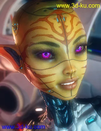 3D打印模型MMX Beautiful Eyes 2 for Genesis 3 and 8的图片