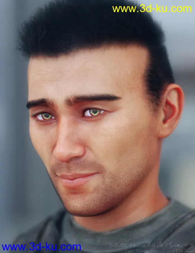 MMX Beautiful Eyes 2 for Genesis 3 and 8模型的图片12