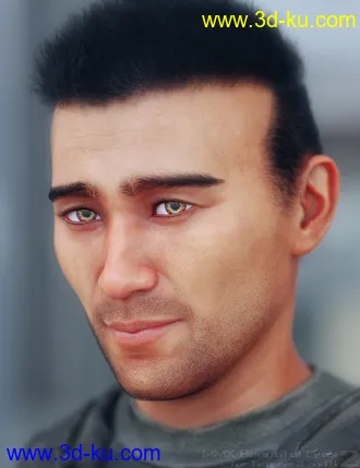 3D打印模型MMX Beautiful Eyes 2 for Genesis 3 and 8的图片