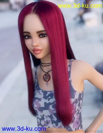 3D打印模型MMX Blended Dual Lobe Hair Shader Resource Pack for Iray的图片