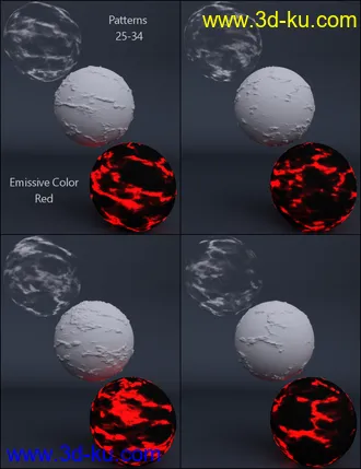 MMX Multi Purpose Pattern Shaders for Iray模型的图片9