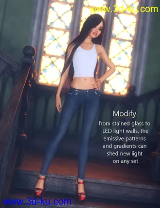 3D打印模型MMX Multi Purpose Pattern Shaders for Iray的图片