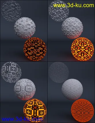 MMX Multi Purpose Pattern Shaders for Iray模型的图片34