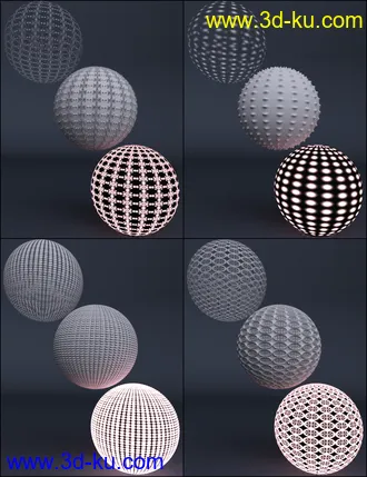 3D打印模型MMX Multi Purpose Pattern Shaders for Iray的图片