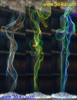 3D打印模型MMX Smoke Trails 2 for Iray的图片