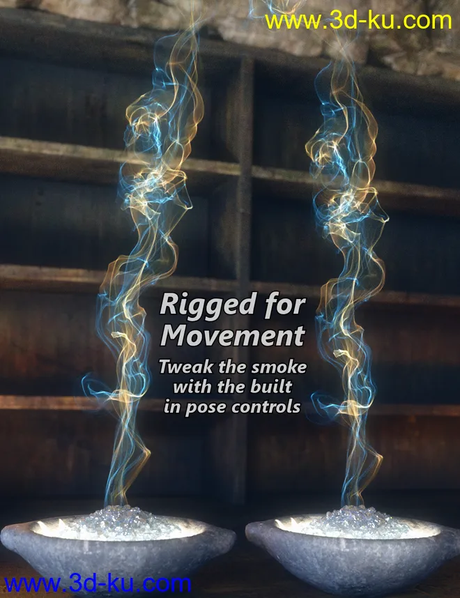 MMX Smoke Trails 2 for Iray模型的图片5