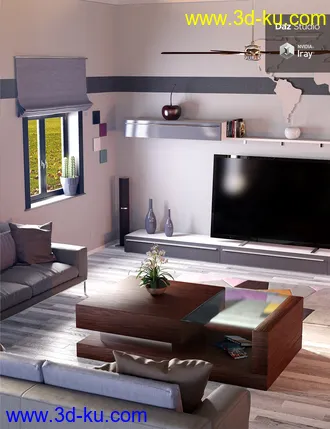 3D打印模型Modern Appartment的图片