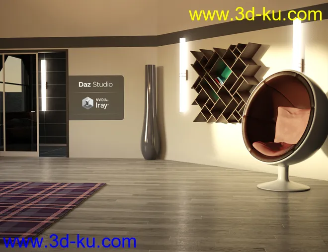 Modern Appartment模型的图片5